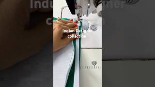 Ball gown stitching sewing machine tricks ballgowndress viralshort indiandesignercollectionviral [upl. by Kippar366]