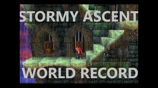 Crash Bandicoot NST Stormy Ascent  15652 World Record [upl. by Ivz862]