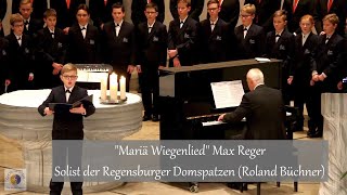 Solist der Regensburger Domspatzen singt quotMariä Wiegenliedquot von Max Reger 2018 [upl. by Beryle468]