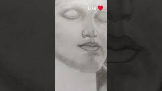 Lord shiva complete sketch 🙏trendingshorts sketch pencile artdrawing viralvideo [upl. by Edbert]