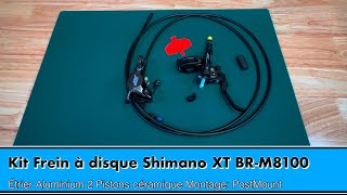 Kit Frein à disque Shimano XT BRM8100 BMX Race Étrier Aluminium bmxrace shimano [upl. by Delgado]