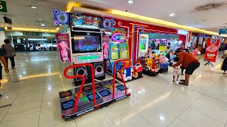 Pump It Up Infinity Special Limited Edition at Fun City Blok M Square  Arcade Tours Jakarta 🇮🇩 [upl. by Eniarda]