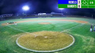 Woodstock River Bandits host the New Market Rebels [upl. by Nosredna721]