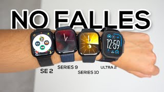 ¿Que Apple Watch comprar en 2024 No te equivoques 🆚 [upl. by Ettenrahs]