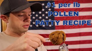 💥Michael Palmers Pollen Patty Recipe with a twist Cheapest to make at home [upl. by Ahsima]