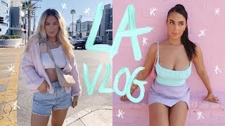 LA VLOG  PART ONE  Sophia and Cinzia [upl. by Valli111]