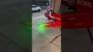 Pilot RC BAE Hawk build UniLight installation Navstrobe lights on wing tips [upl. by Hallie152]