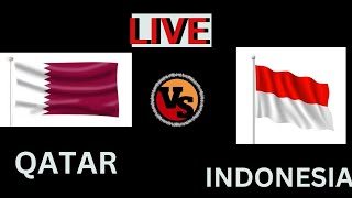 Qatar Vs Indonesia football live match todayAFC U23 League2024 live Goals [upl. by Meredeth]