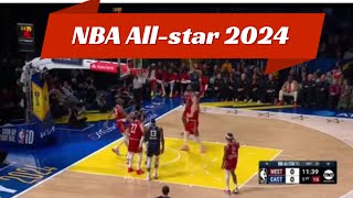 NBA ALLSTAR 2024 full highlights [upl. by Yaker]