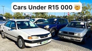 I REALLY FOUND Cars Under R15 000 at Webuycars [upl. by Elstan]