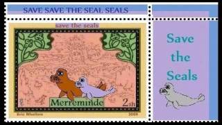 SAVE THE SEALS Merreminde Cinderella Stamps [upl. by Akahc]