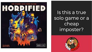 Horrified Solo Game [upl. by Martinelli]