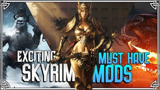 The NEWEST and MOST Exciting Skyrim Mods Of February 2024 [upl. by Komara]