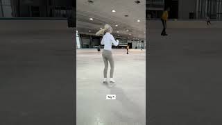 Pirouetten selber beibringen⛸️ schlittschuhlaufen iceskating [upl. by Peirce]