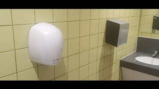 hand dryer airforce mitsubishi Sainsburys regent rd Salford 🚹🎃👺 [upl. by Drauode]