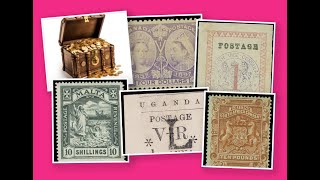 Most Expensive amp Rare British Colony Postage Stamps [upl. by Llezom731]