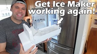 Ice Maker Not Working on Samsung Refrigerator  Check these 8 Things to Get it Working Again [upl. by Ahsekyw431]