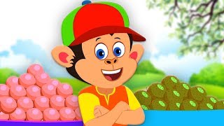 Bandar Mama Pahan Pajama  बंदर मामा  Hindi Nursery Rhymes  बाल कविताएं  Hindi Rhymes [upl. by Ahsekyt]