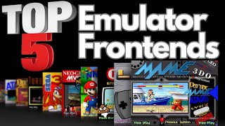 Top 5 Emulator Frontends to use 2024 [upl. by Silloc]