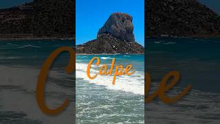 Calpe Spain 🇪🇸🔥🔥🔥spain calpe alicante beach mountain traveltime travelvlog relax trave [upl. by Tiras606]