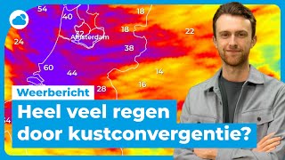 Weerbericht komende dagen regionaal veel regen [upl. by Htebazila]