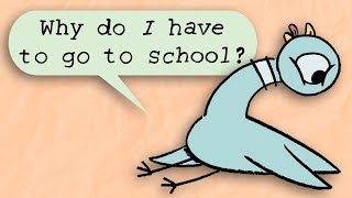 The Pigeon Has To Go To School 📖 Reading Aloud for Kids  Mo Willems Workshop [upl. by Airun640]