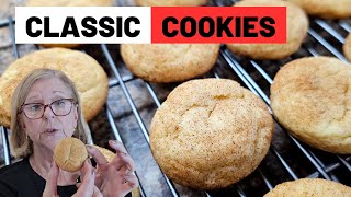 Easy Homemade Snickerdoodle Cookies A Traditional Cinnamon Sugar Cookie [upl. by Slade]