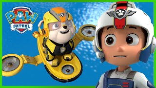 PAW Patrol Rescues in the Air Sea Jungle and more  PAW Patrol  Cartoons for Kids Compilation [upl. by Rubie]