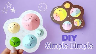 DIY Pop It Fidgets Viral TikTok fidget toys  how to make Pop It fidgets TikTok fidget toy DIY [upl. by Yrevi]