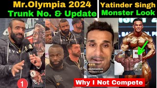 Hadi Choopan Trunk no1 amp Omer Bahamed in Olympia🇮🇳MrOlympia 2024 Updates  Yatinder Singh Can Win [upl. by Alain246]