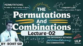 Permutations and CombinationsLecture02 Maths of Counting [upl. by Naitsirk708]