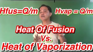 Heat Of Fusion VsHeat Of Vaporization  Made Easy [upl. by Harutak]