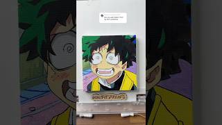 ASMR Painting Deku using AR Drawing App ARDrawing ARDrawingApp [upl. by Zeb]