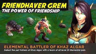 Friendhaver Grem Elemental Team  Elemental Battler of Khaz Algar [upl. by Agnizn]