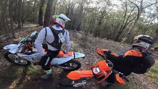 Perfect Enduro conditions at the Watagans [upl. by Berwick]