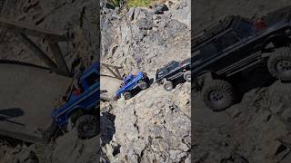 TRX4 High trail F150 Scale K5 Blazer Offroad rock garden [upl. by Isma]