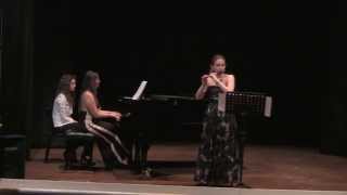 Mike Mower Piccolo Sonata Sarah Rulli amp Nicole Brancale [upl. by Lidah]