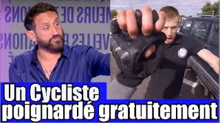 Un Cycliste poignardé par 3 racailles  Imane Yasser et Abderemane 😡 TPMP réaction [upl. by Ruelu]