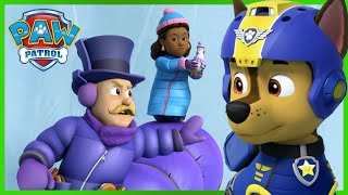 Pups save the Mayors from an Ice Fishing accident and more  PAW Patrol Episode  Cartoons for Kids [upl. by Aneras]