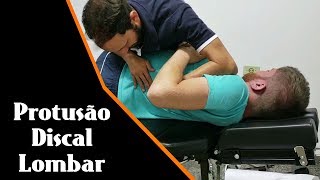 Quiropraxia para Protusão Discal Lombar [upl. by Davis]