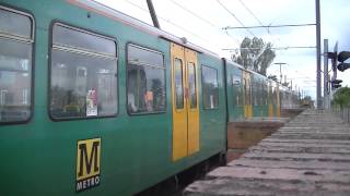 Tyne and Wear Metro  Metrocars 4004 and 4045 arriving into East Boldon [upl. by Nauj706]