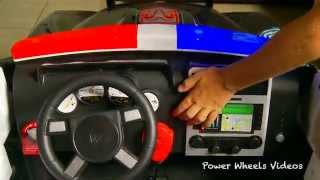 Kid Trax Police Dodge Charger  Police Car For Kids Unboxing [upl. by Goodard]