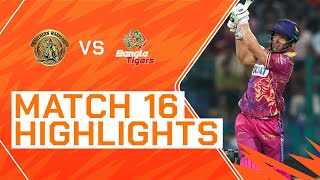 2023 Abu Dhabi T10 Match 16 Highlights Northern Warriors vs Bangla Tigers  Season 7 [upl. by Schlessinger]