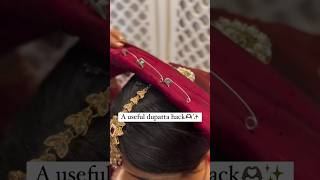 Very useful tricks on how to fix dupatta shortsfeed trending viralvideo shorts ytshorts makeup [upl. by Niletak]