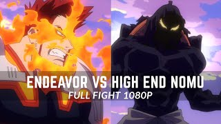 Endeavor Vs High End Nomu Full Fight  1080p 60fps  Boku No Hero Academia Season 04 Episode 25 [upl. by Uv672]