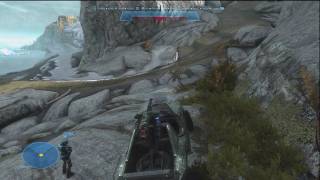 Funny Halo Reach Campaign Glitch Blooper  Warthog vs Kat  HD [upl. by Bodkin]