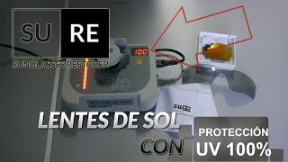 Lentes de Sol con protección UV [upl. by Larentia]