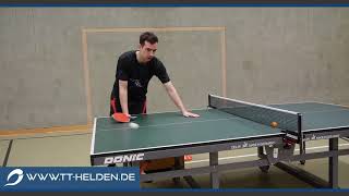 Ghost Serve Aufschlag Tutorial  Tischtennis Helden [upl. by Reese]