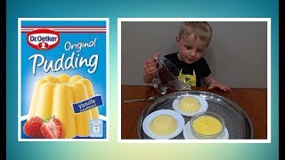 ПУДИНГ ИЗ ПАКЕТИКА Dr Oetker ванильный Vanilla pudding пудингизпакетика пудингизпакета droetker [upl. by Aniehs866]