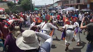 Danzas Folkloricas Gueguense Sn Jeronimo Patrono de Masaya Azul y Blanco fecha 30 Sept [upl. by Dicks]